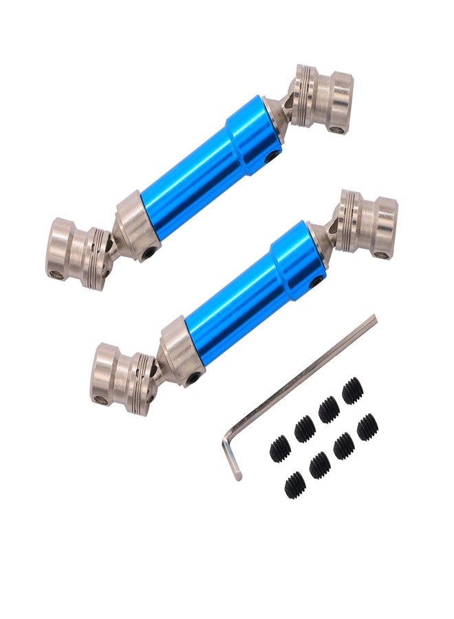 Treehobby 2PCS Treehobby Aluminum Alloy Universal Rear Drive Shaft Upgrade Accessories Compatible with Wltoys 12428 Fly fy-03 1/12 RC Car Desert Falcon CVD Universal Joint - Image 4